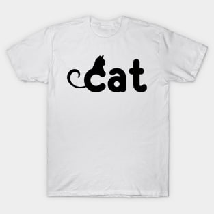 cat letter T-Shirt